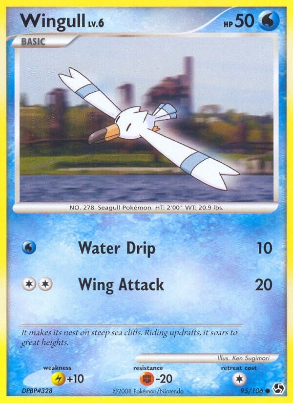 Image for Wingull (95/106) (Great Encounters) (GE) - Pokemon