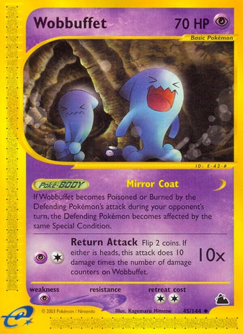 Wobbuffet (045/144) (Skyridge) (SK) Pokemon
