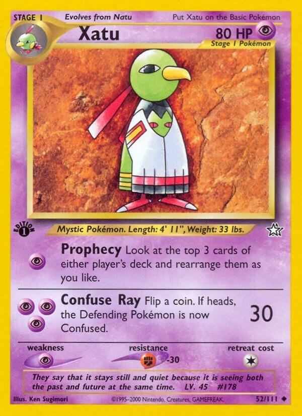 Image for Xatu (052/111) (Neo Genesis) (N1) - Pokemon