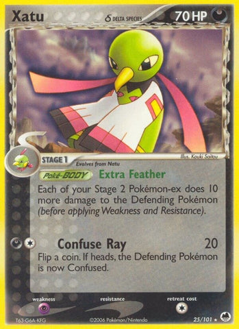 Image for Xatu (Delta Species) (25/101) (Dragon Frontiers) - Pokemon