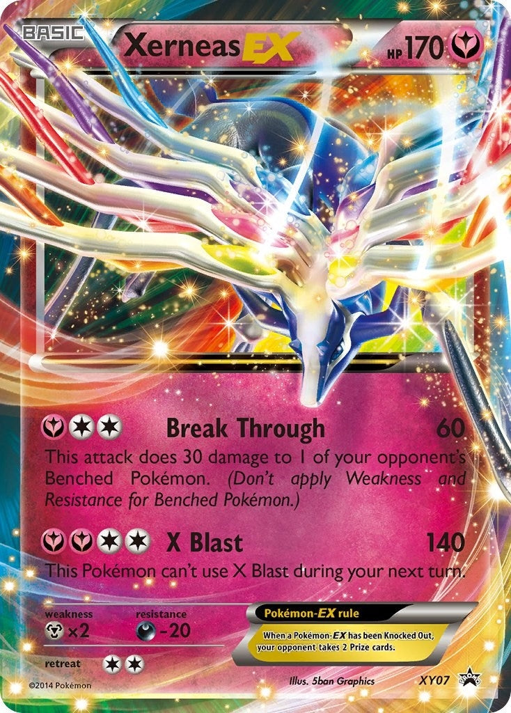 Xerneas EX - XY07 (XY07) (XY Promos) (PR) Pokemon