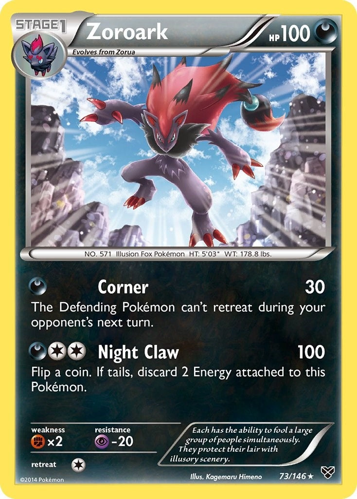 Image for Zoroark (73/146) (XY Base Set) - Pokemon