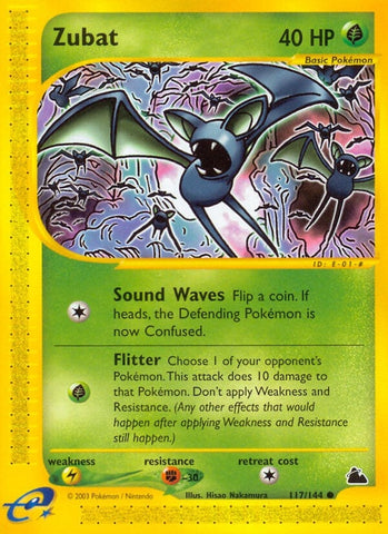 Zubat (117) (117/144) (Skyridge) Pokemon