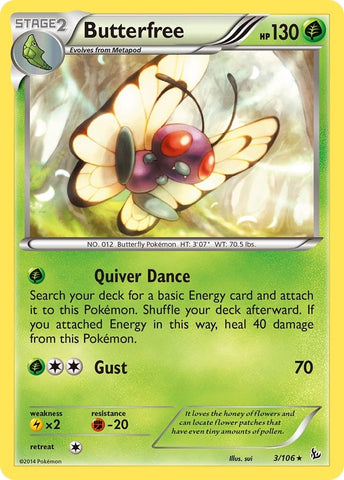 Image for Butterfree (3/106) (XY - Flashfire) - Pokemon