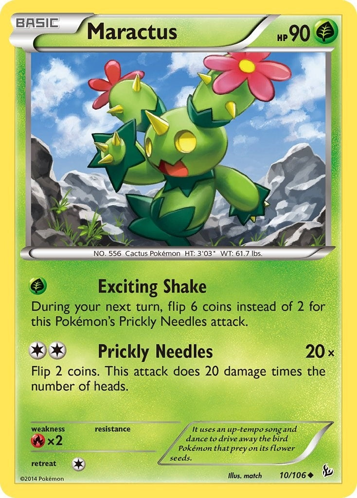 Image for Maractus (10/106) (XY - Flashfire) - Pokemon
