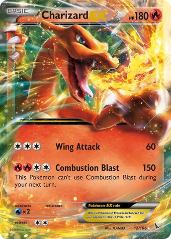 Image for Charizard EX (12) (12/106) (XY - Flashfire) - Pokemon