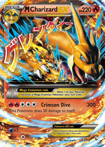 Image for M Charizard EX (Y) (13/106) (XY - Flashfire) - Pokemon