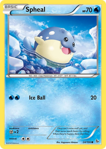 Image for Spheal (24/106) (XY - Flashfire) - Pokemon