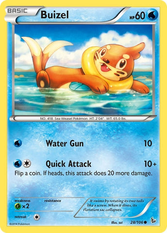 Image for Buizel (28/106) (XY - Flashfire) - Pokemon