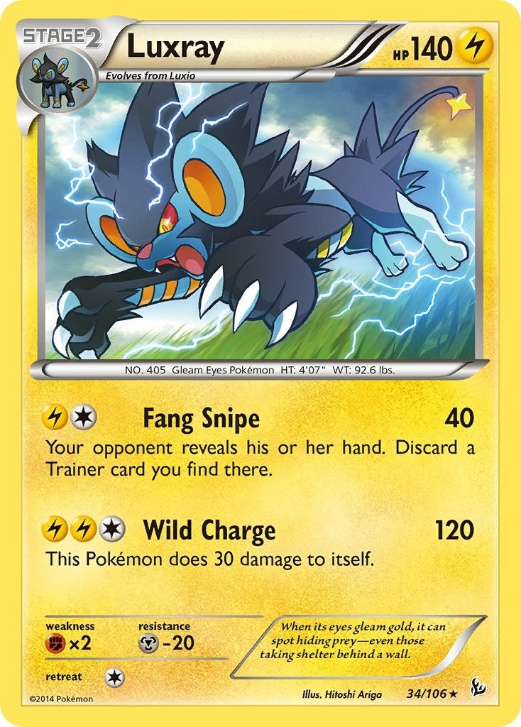 Image for Luxray (34/106) (XY - Flashfire) - Pokemon