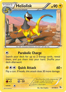 Image for Heliolisk (37/106) (XY - Flashfire) - Pokemon