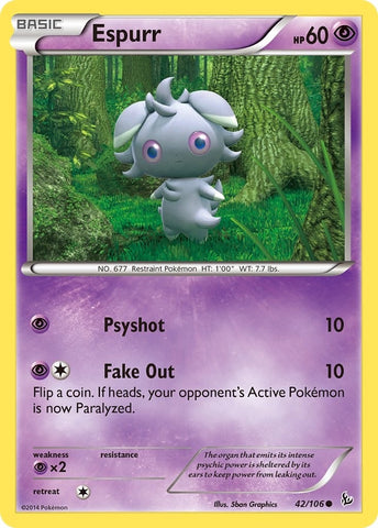 Image for Espurr (42/106) (XY - Flashfire) - Pokemon