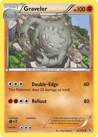 Image for Graveler (46/106) (XY - Flashfire) - Pokemon