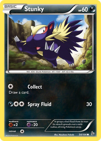 Image for Stunky (54) (54/106) (XY - Flashfire) - Pokemon