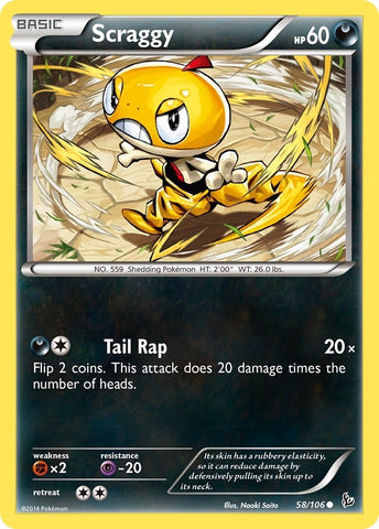 Image for Scraggy (58/106) (XY - Flashfire) - Pokemon
