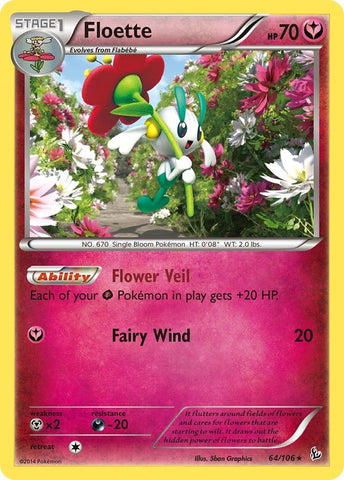 Image for Floette (64) (64/106) (XY - Flashfire) - Pokemon