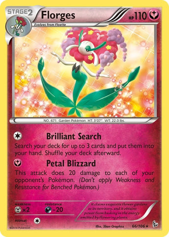Image for Florges (66/106) (XY - Flashfire) - Pokemon