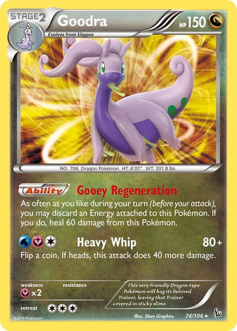 Image for Goodra (74/106) (XY - Flashfire) - Pokemon