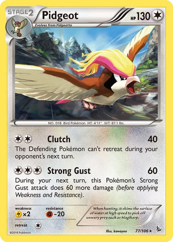 Image for Pidgeot (77/106) (XY - Flashfire) - Pokemon