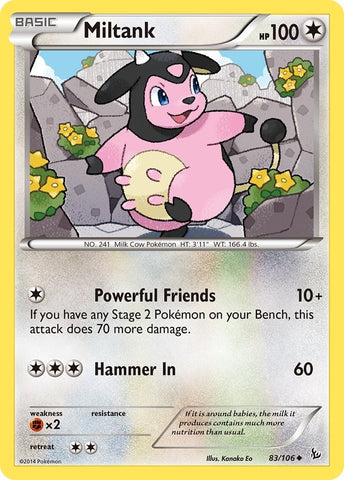 Image for Miltank (83/106) (XY - Flashfire) - Pokemon