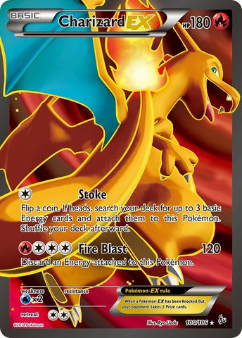 Image for Charizard EX (100 Full Art) (100/106) (XY - Flashfire) - Pokemon