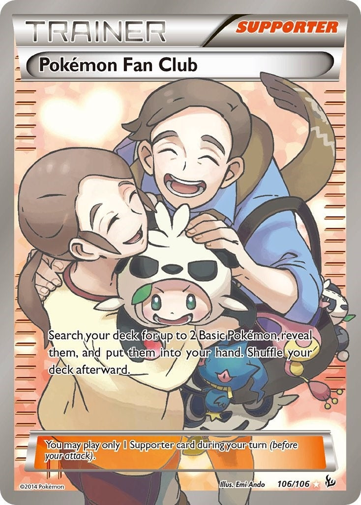Image for Pokemon Fan Club (106 Full Art) (106/106) (XY - Flashfire) - Pokemon