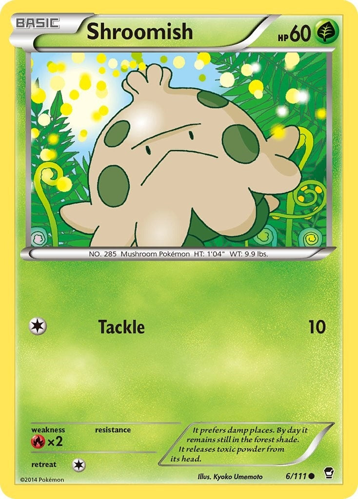 Image for Shroomish (6/111) (XY - Furious Fists) - Pokemon
