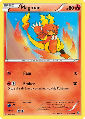 Image for Magmar (10/111) (XY - Furious Fists) - Pokemon