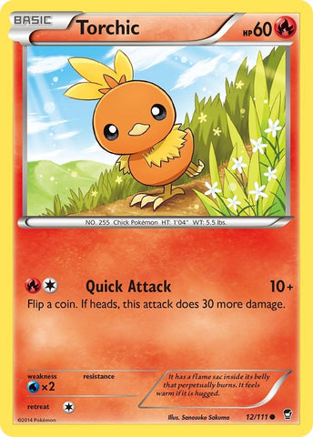 Image for Torchic (12/111) (XY - Furious Fists) - Pokemon