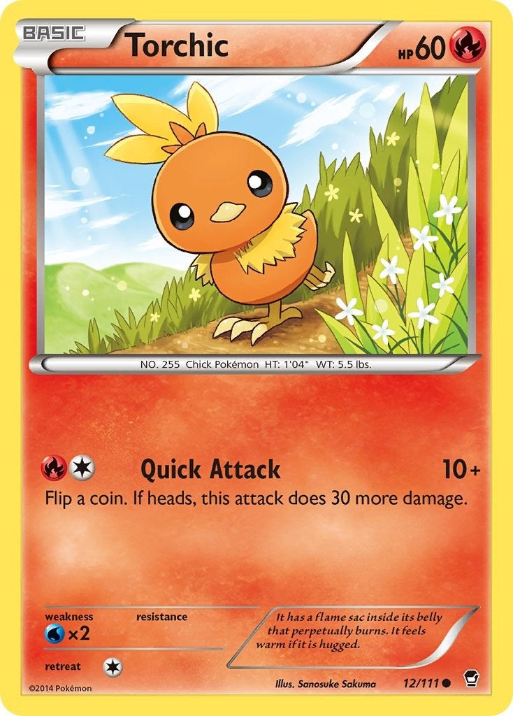 Image for Torchic (12/111) (XY - Furious Fists) - Pokemon