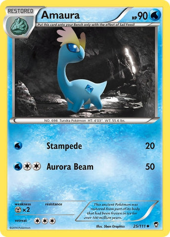 Image for Amaura (25/111) (XY - Furious Fists) - Pokemon