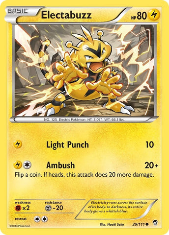 Image for Electabuzz (29/111) (XY - Furious Fists) - Pokemon