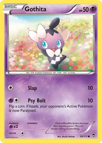 Image for Gothita (39/111) (XY - Furious Fists) - Pokemon