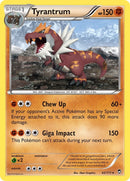 Image for Tyrantrum (62/111) (XY - Furious Fists) - Pokemon