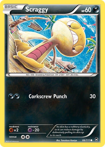 Image for Scraggy (66/111) (XY - Furious Fists) - Pokemon