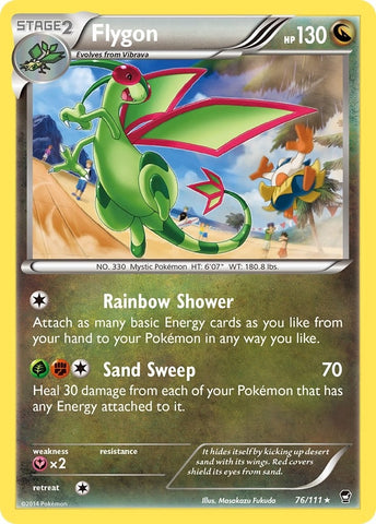 Image for Flygon (76/111) (XY - Furious Fists) - Pokemon