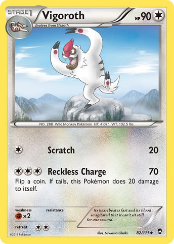 Image for Vigoroth (82/111) (XY - Furious Fists) - Pokemon