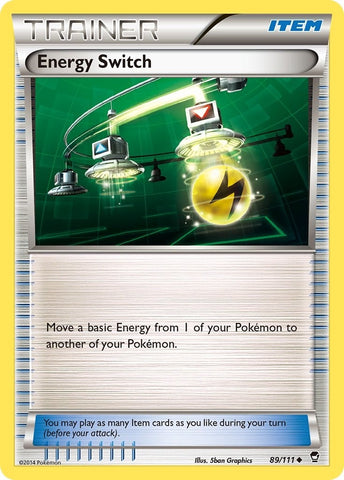 Image for Energy Switch (89/111) (XY - Furious Fists) - Pokemon