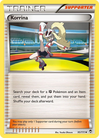 Image for Korrina (95/111) (XY - Furious Fists) - Pokemon