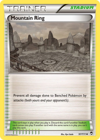 Image for Mountain Ring (97/111) (XY - Furious Fists) - Pokemon