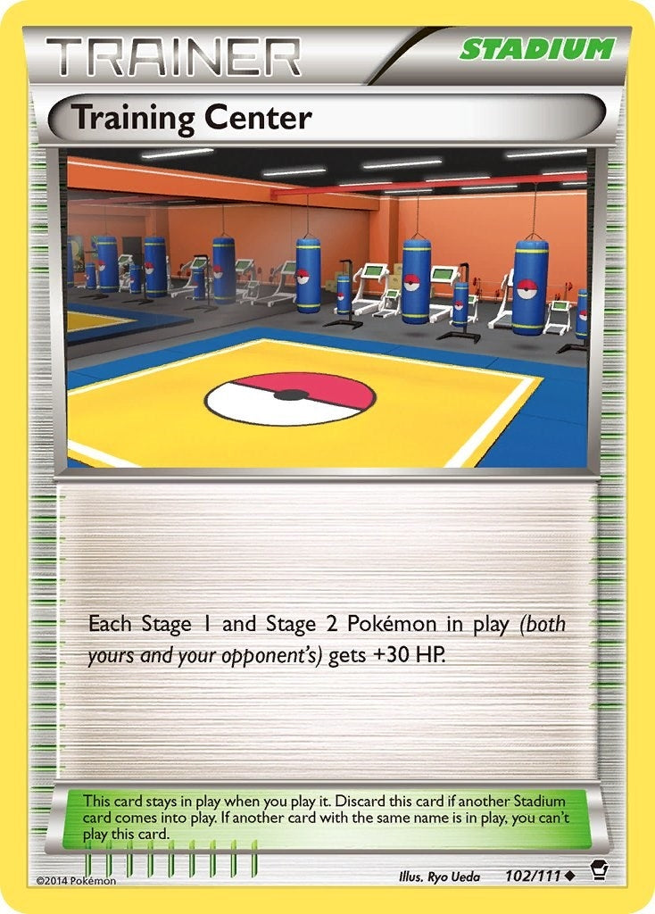 Image for Training Center (102/111) (XY - Furious Fists) - Pokemon