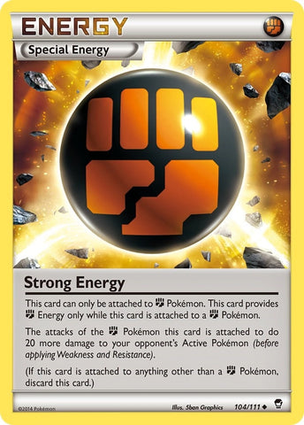 Image for Strong Energy (104/111) (XY - Furious Fists) - Pokemon