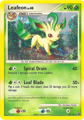 Image for Leafeon - 24/100 (DP Majestic Dawn) (024/100) - Pokemon