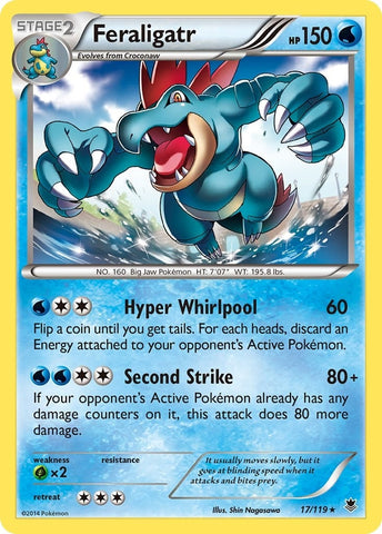 Image for Feraligatr (17/119) (XY - Phantom Forces) - Pokemon