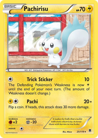 Image for Pachirisu (25/119) (XY - Phantom Forces) - Pokemon