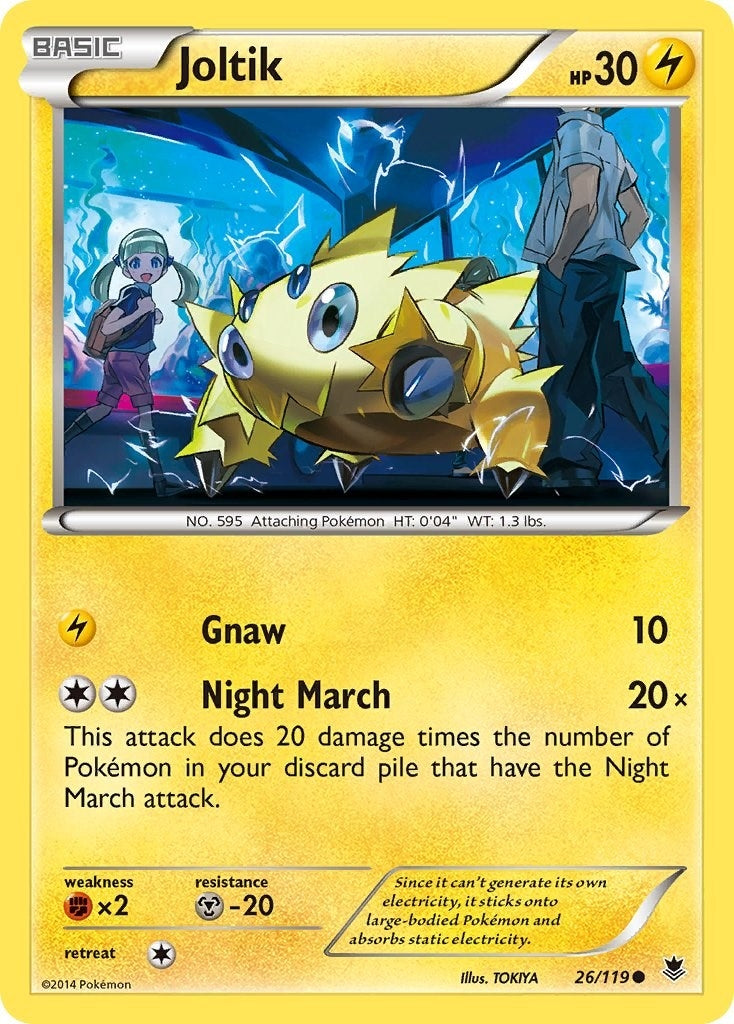 Image for Joltik (26/119) (XY - Phantom Forces) - Pokemon