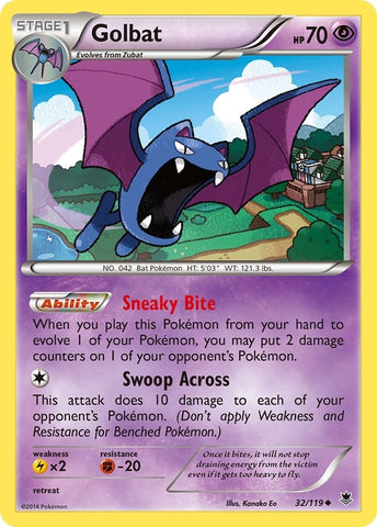 Image for Golbat (32/119) (XY - Phantom Forces) - Pokemon