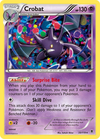 Image for Crobat (33/119) (XY - Phantom Forces) - Pokemon