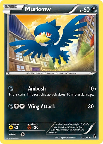 Image for Murkrow (51/119) (XY - Phantom Forces) - Pokemon