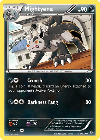 Image for Mightyena (54/119) (XY - Phantom Forces) - Pokemon